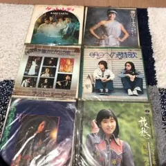 シングルレコード6枚セット、１枚からのバラ売りも受け付けてます。