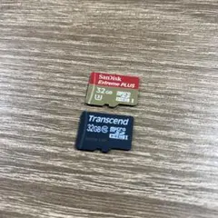 MicroSDカード 32GB 2枚