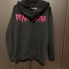 パーリーゲイツ　ピンクパーカー　ブラックサイズ0 ゴルフウェア　かわいい美品❣️