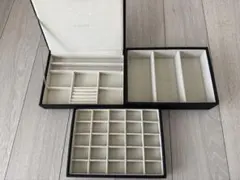STACKERS スタッカーズ　クラシックジュエリーケース 3点セット ブラック