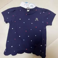 apres les cours ネイビー Tシャツ 100