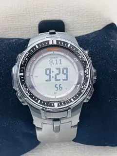 稼働品 カシオ メンズ腕時計 電波ソーラーPROTREK PRW-3000