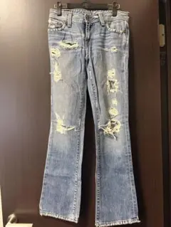 GUESS Premium Dream ストレートデニム ダメージ加工のサムネイル