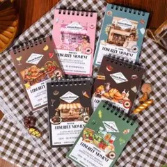 コラージュ　フードライフ　コイルステッカーブック6冊