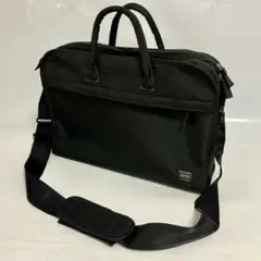 大容量 PORTER ポーター 2way ブリーフケース ビジネスバッグ 블랙