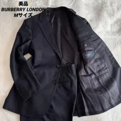 ✨️美品✨️ BURBERRY LONDON バーバリーロンドン スーツ M 黒
