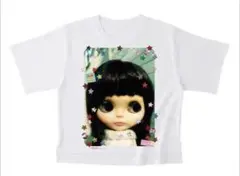 Blythe ブライス ビッグTシャツ クロップ ホワイト y2k