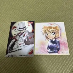 名探偵コナン 怪盗キッド 灰原哀 ミニ色紙 カード