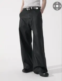 SUBLATIONS3TUCK BAGGY TROUSERS BLACKサイズ0 - メルカリ