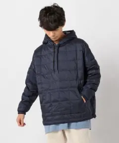 TAION/タイオン体温OVERSIZE DOWN PARKER ネイビー