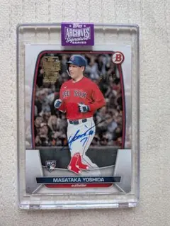 吉田正尚 サインカード 2023 TOPPS NPB 69/99 - メルカリ