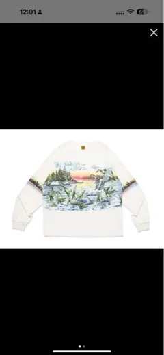 HUMAN MADE Graphic L/S T-Shirt "White"のサムネイル