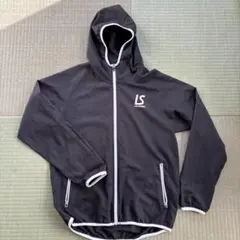 LUZ e SOMBRA フード付きウィンドブレーカー M ブラック