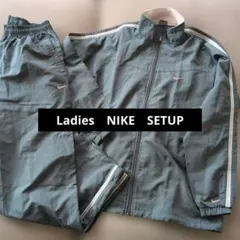 レディース　ナイキ　Nike　ジャージ　L　上下 セットアップ　ピンク Y2K