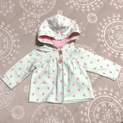 carter's  いちご柄パーカーのサムネイル