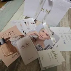 Dior試供品セット(ローション、セラム等、ファンデーション等、香水計12点)