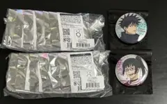呪術廻戦　コスモワールド　遊園地　缶バッジ　コンプ　ホログラム