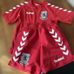 名古屋オーシャンズ　hummel ウェア 赤 130サイズ ズボン140サイズ