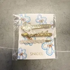 SNIDEL ヘアピン 3本セット ゴールドのサムネイル