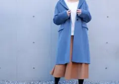 【美品】デプレ　トゥモローランド　ロングコート　アルパカのサムネイル