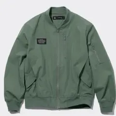 GU UNDERCOVER リブブルゾンL オリーブグリーン