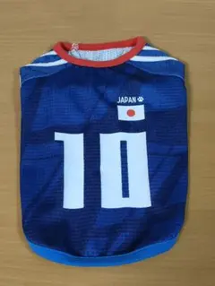 JFA サッカー日本代表 犬服 ユニフォーム ブルー M - メルカリ