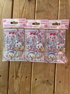 たまもりしーるリフィル　ゆめキラメイクアップセット　たまごっち　3枚セット