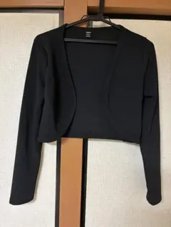 SHEIN ボレロ　黒のサムネイル