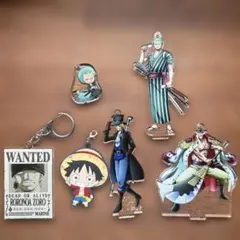 ワンピース キャラクターキーホルダー・フィギュアセット