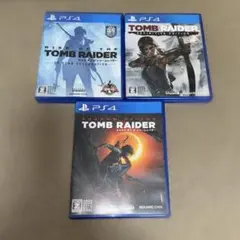 PS4 トゥームレイダー まとめ売り セット ソフト