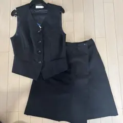 enjoy 事務服　上下セットアップ　ブラックのサムネイル