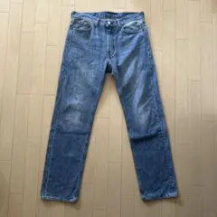 【極美品】米国製 USA リーバイス 505 BIG E チェーンステッチW33
