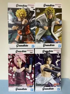 ナルト Grandista うずまきナルト サクラ ミナト サスケ フィギュア