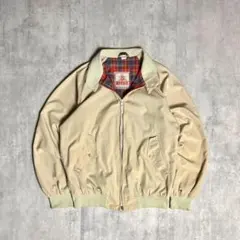 【80s BARACUTA】G9 ハリントンジャケット　UK製　裏チェック　短丈のサムネイル