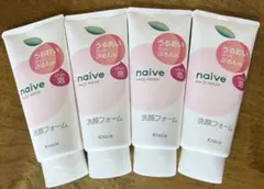 Kracie naive 洗顔フォーム 桃の葉エキス 4本セットのサムネイル