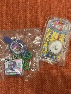 たまごっちTamagotchi UN 紫色 キーホルダー付き