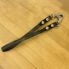 アルズニ　センザンコウレザー　希少革　キーホルダー