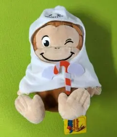 おさるのジョージ　ベビージョージ　ハロウィンぬいぐるみ　約25cm