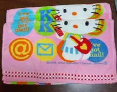 ★★★訳ありキティフェイスタオル