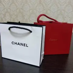 CHANEL Cartier ショッパー　2点　小型サイズ