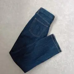 gu ハイウエストストレートデニム