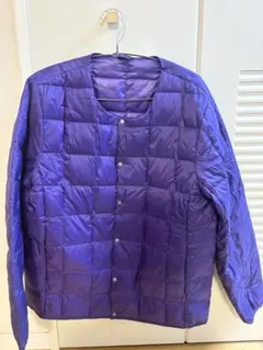 TAION インナーダウンジャケット パープル