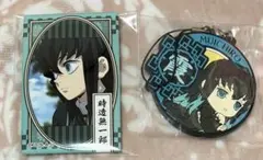 鬼滅の刃 時透無一郎 スクエア缶バッジ きゅんキャラ ラバスト 一番くじ