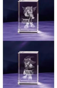 ソニック Sonic 25th Anniversary 3Dクリスタル - メルカリ