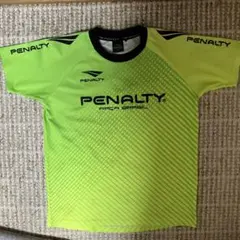 ジュニアPENALTY 蛍光黄緑Tシャツ & 黒 ショートパンツ160㎝
