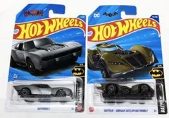 バットモービル バットマン ホットウィール ミニカー 2点セット