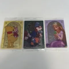 ディズニーキャラクターカード 3枚セット