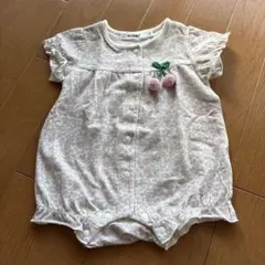 SLAP SLIP べべ　花柄ロンパース 60サイズ