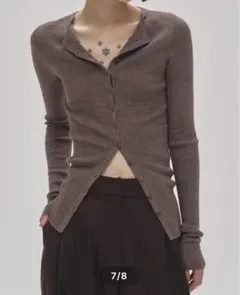 Todayful Silkwool Knit Cardigan カーディガン