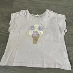 Si・Shu・Non 半袖Tシャツ 100cm アイスクリーム柄